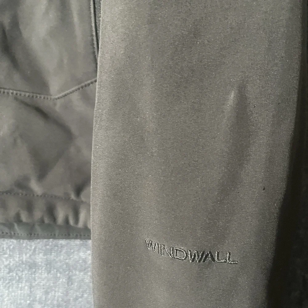 The North Face Apex Bionic Mens Jacket Large L Gray WindWall Softshell Coat